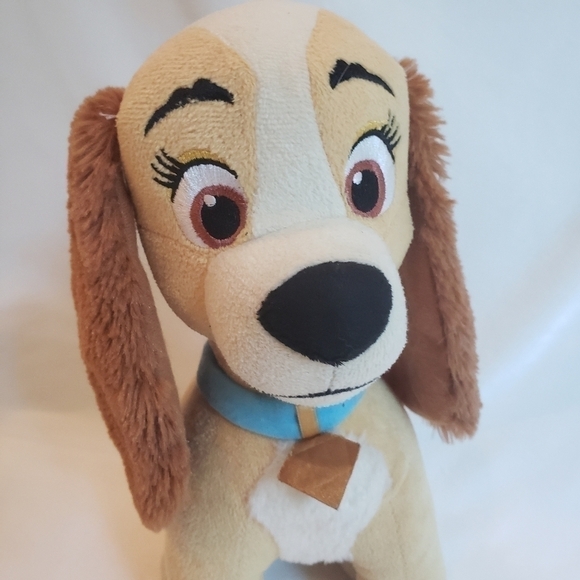 Disney Lady Plush Lady and the Tramp Toy Stuffed Animal - Picture 3 of 7